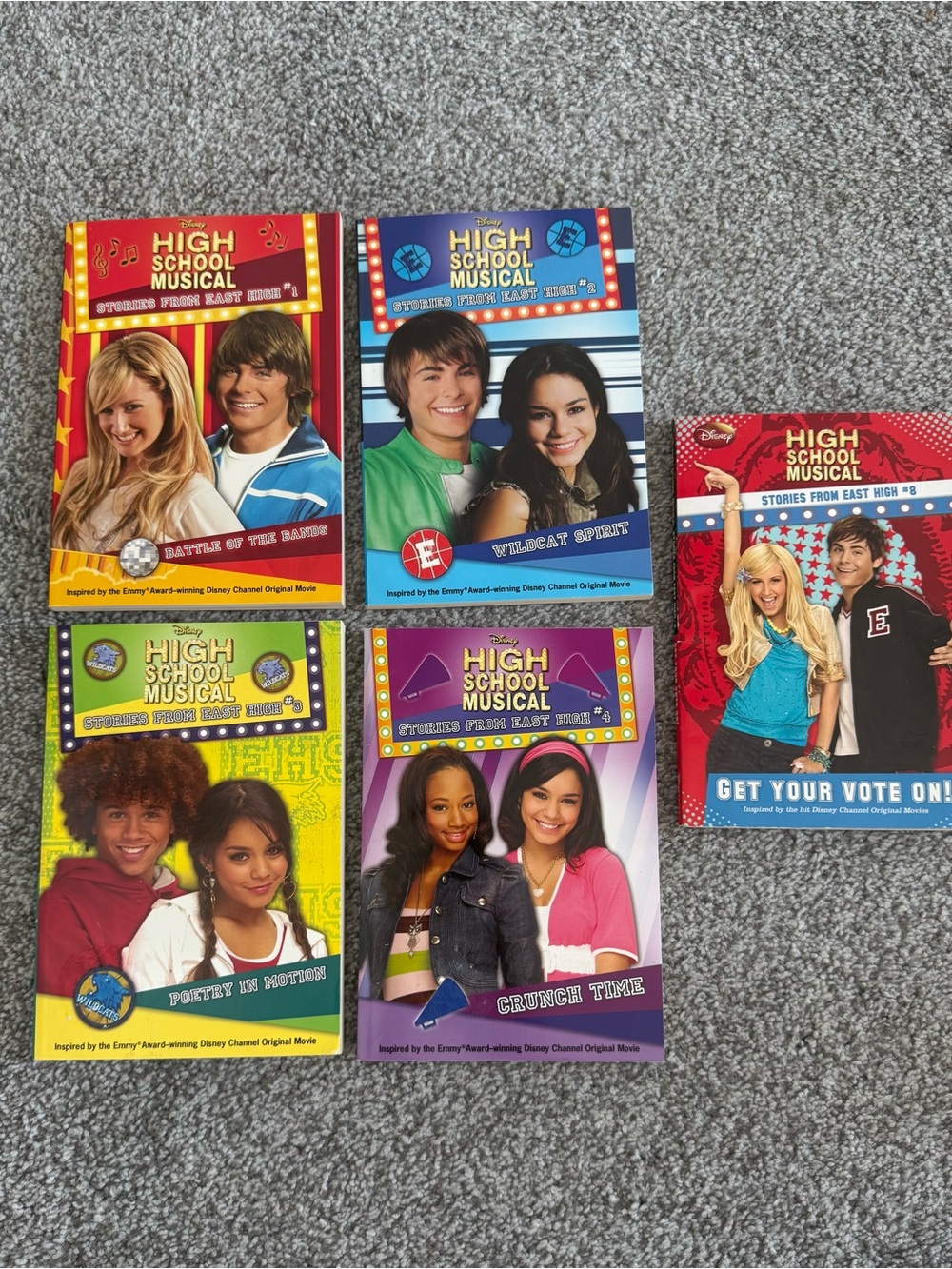 High School Musical: Stories From East Hugh 5 Paperback Lot books
